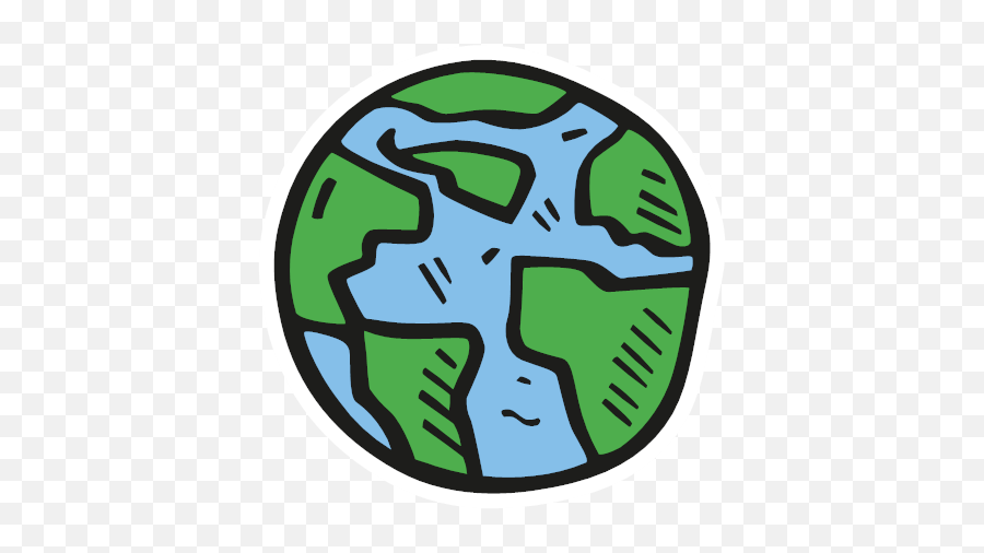 Color Sticker - Earth Icon Space Icons Png,Sticker Icon