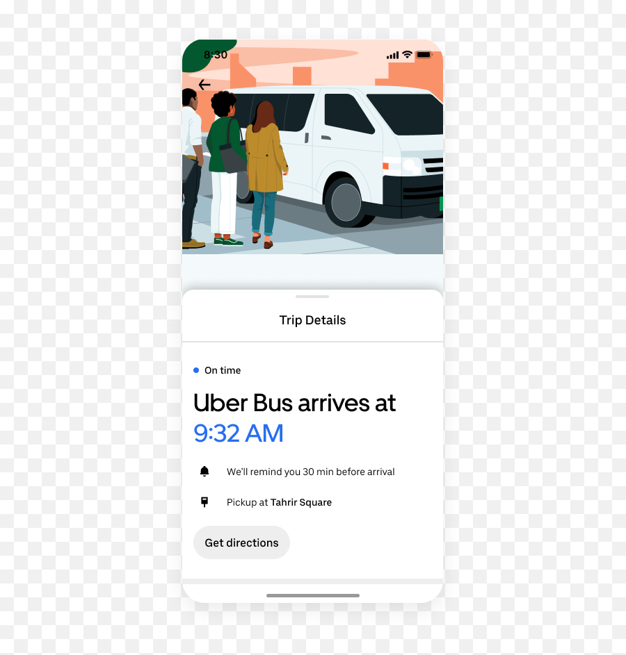 Discover Uber Bus Blog - Language Png,Driving Directions Icon