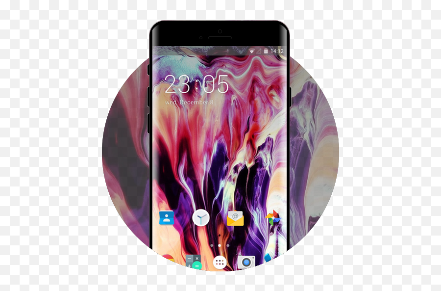 Theme For Intex Aqua Raze Ii Abstract Background Apk - Camera Phone Png,Mobogenie Icon