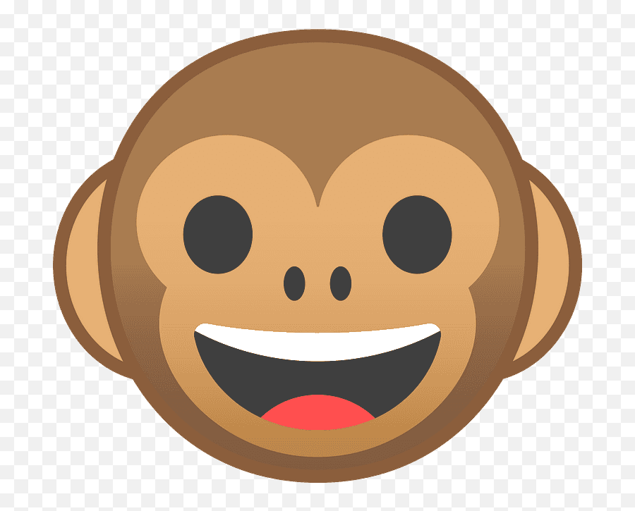 Monkey Face Emoji Clipart Free Download Transparent Png - Monkey Emoji,Icon Lucu Android