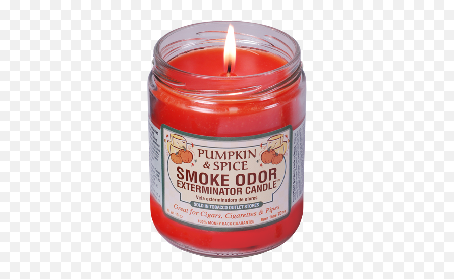 Smoke Odor Exterminator Candle Pumpkin Spice - Pumpkin Spice Candle Png,Pumpkin Spice Png