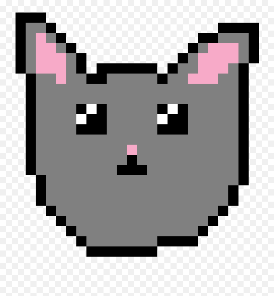 Download Kawaii Cat Headface - Flag Pixel Art Animated Pixel Art Planet Transparent Png,Kawaii Face Png