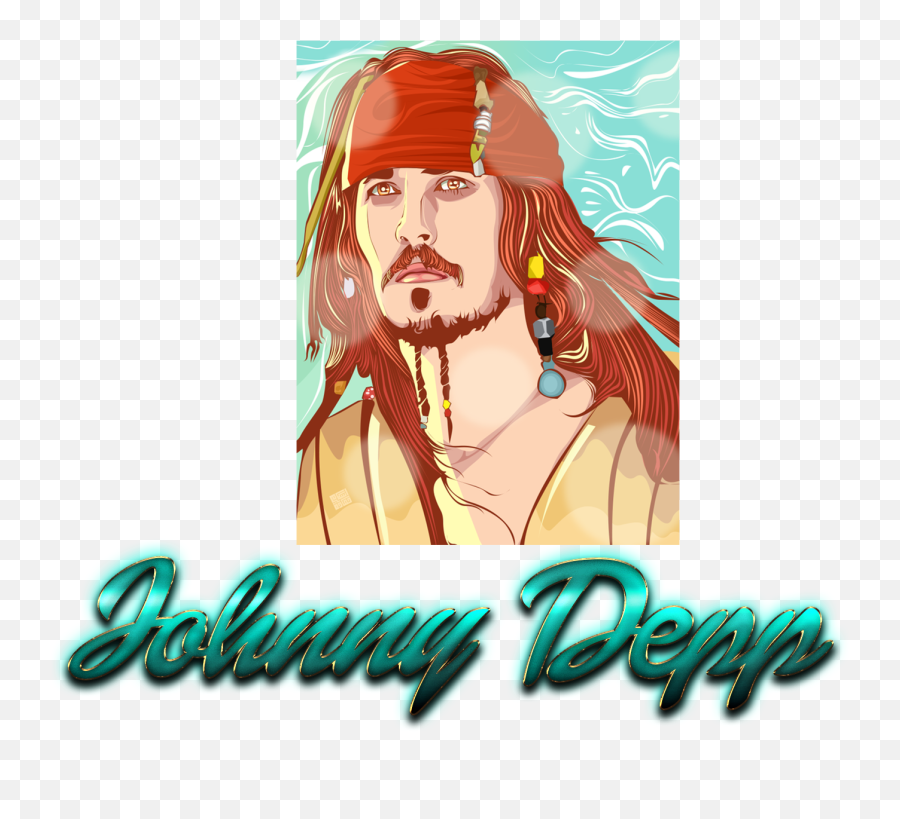 Johnny Depp Free Desktop Background - Illustration Png,Johnny Depp Png