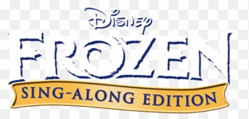 Frozen Sing - Along Edition Logo png