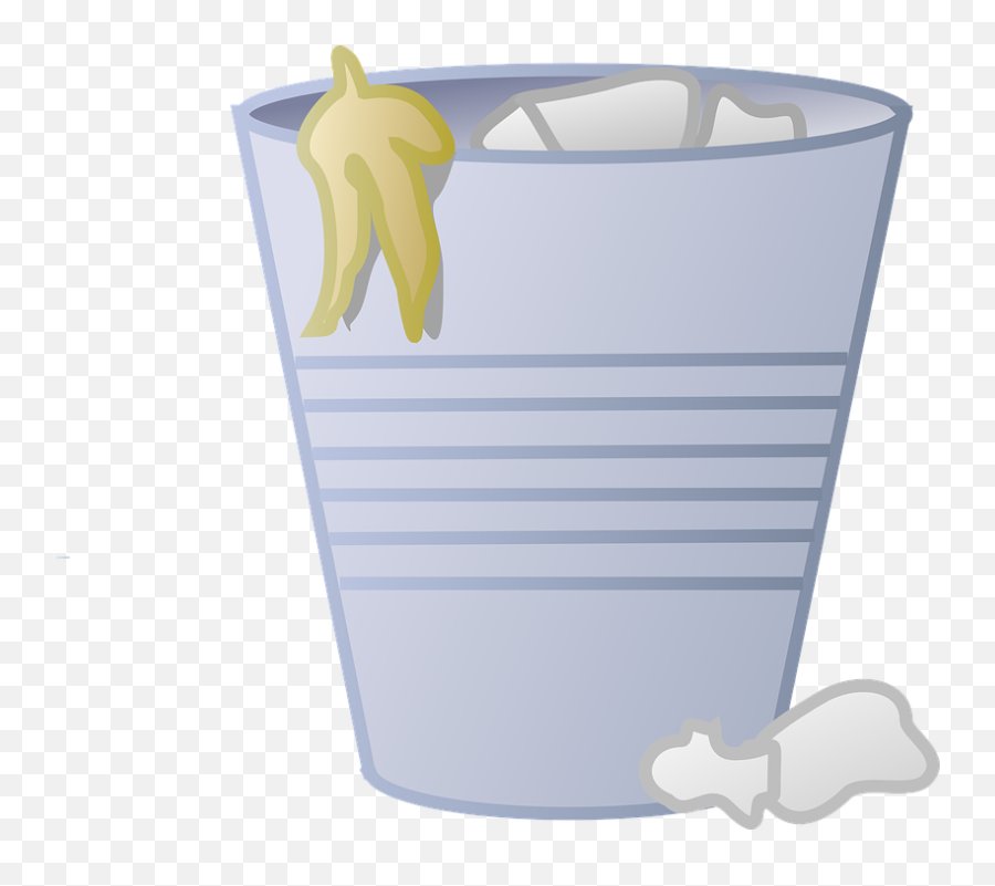 Garbage Bin Dust Trash - Free Vector Graphic On Pixabay Trash Can Clipart Png,Trash Png