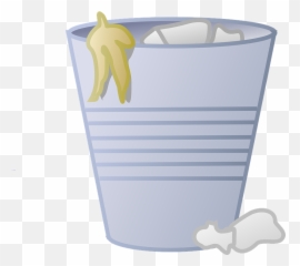 Garbage Bin Dust Trash - Free vector graphic on Pixabay Can Clipart png