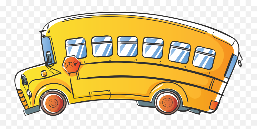 School Bus Png - School Bus Cartoon Png,School Bus Clipart Png
