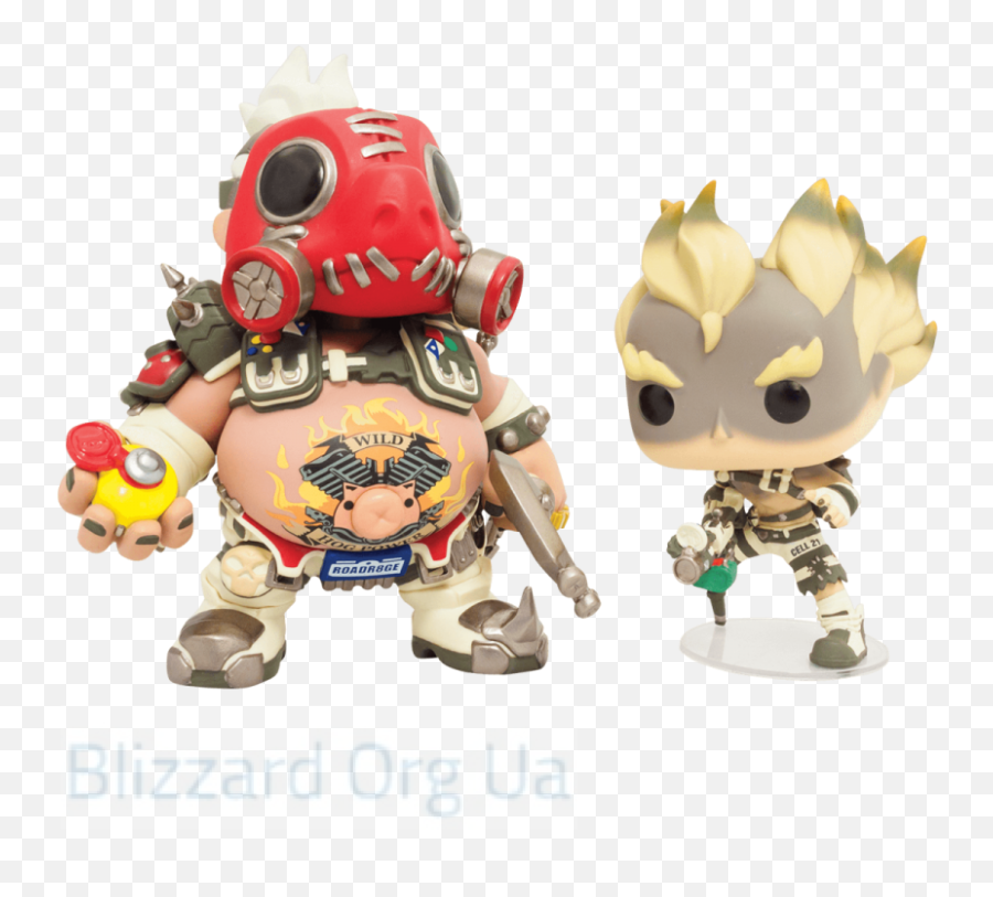 Download Hd Overwatch Funko Pop - Overwatch Pop Junkrat Png,Roadhog Png