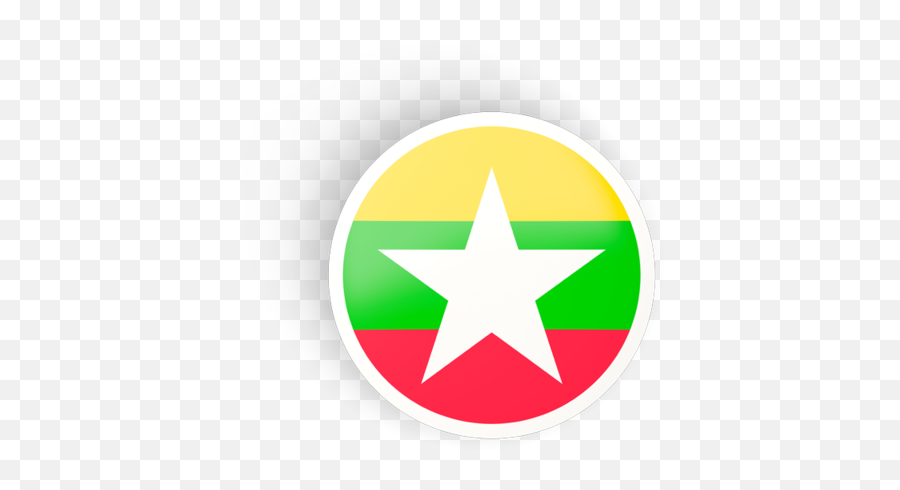 Png Transparent Myanmar Flag - Transparent Myanmar Flag Png,Flag Png