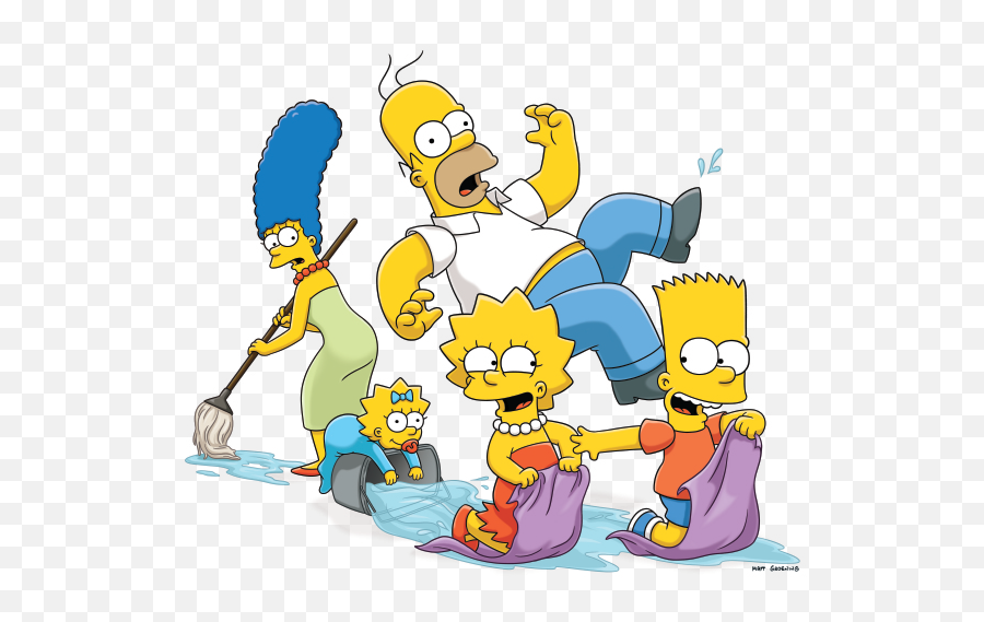 The Simpsons Png 4 Image - Los Simpson Png Hd,The Simpsons Png