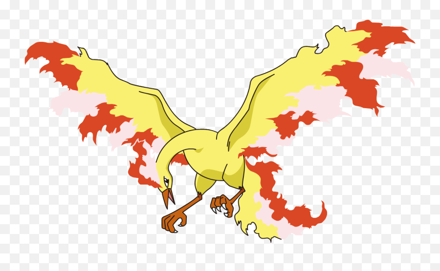 Moltres Png 7 Image - Lugia Zapdos Moltres And Articuno Pokemons,Moltres Png