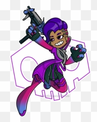 Sombra - Overwatch Skull Transparent png