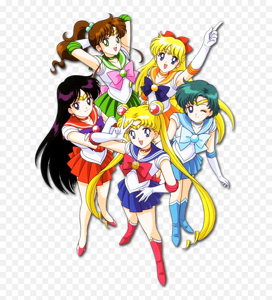 Sailor Moon Png - Sailor Jupiter Sailor Venus,Sailor Moon Png