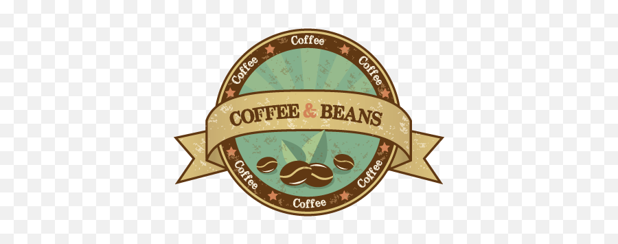 Coffee Shop - Coffee Shop Logo Colors Png,Coffee Bean Logo