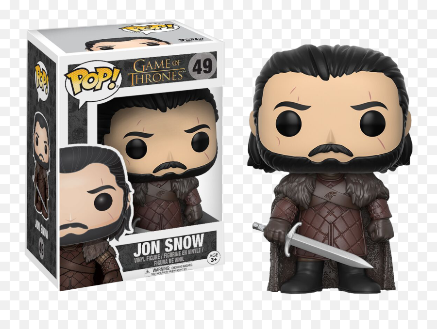 Download Game Of Thrones - Funko Pop Jon Snow 49 Png Image Game Of Thrones Pop Jon Snow,Jon Snow Png