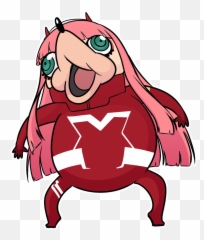 Zero Two V Zerotwov1 Twitter - Knuckles Meme Png