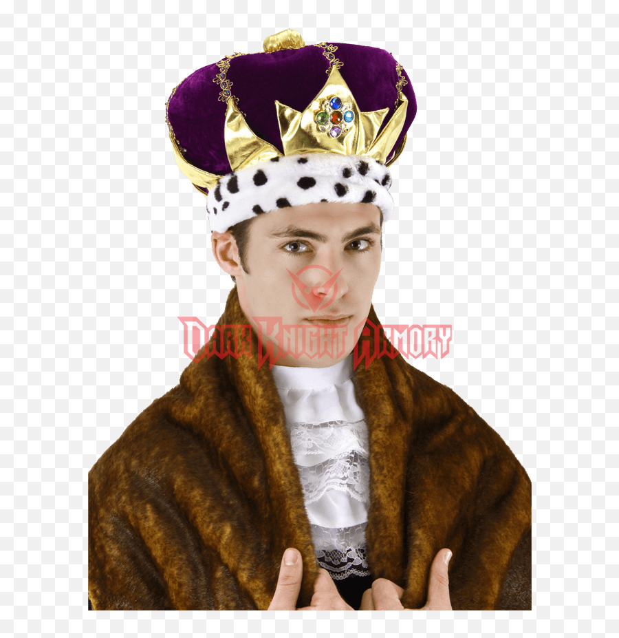 Download Purple Kings Crown - Crown Full Size Png Image Hat,Kings Crown Png