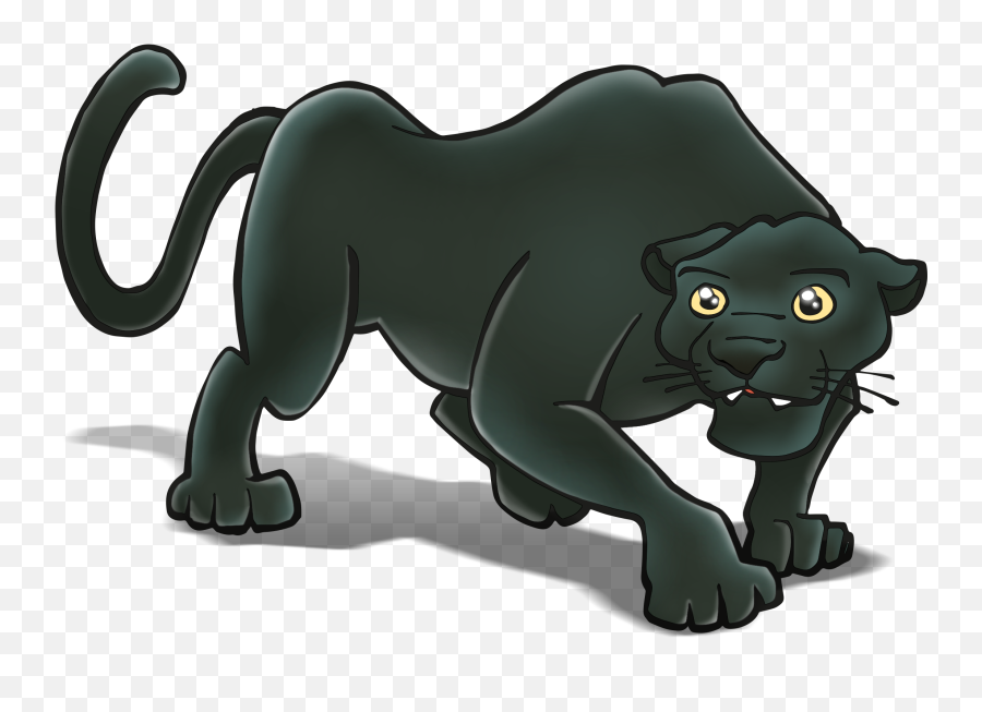 Download Black Panther Png - Black Panther Animal Cartoon,Panther  Transparent Background - free transparent png images 