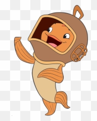 Fish Fow Clipart Png - Fish Out Of Water From Chicken Little,Chicken Little Png