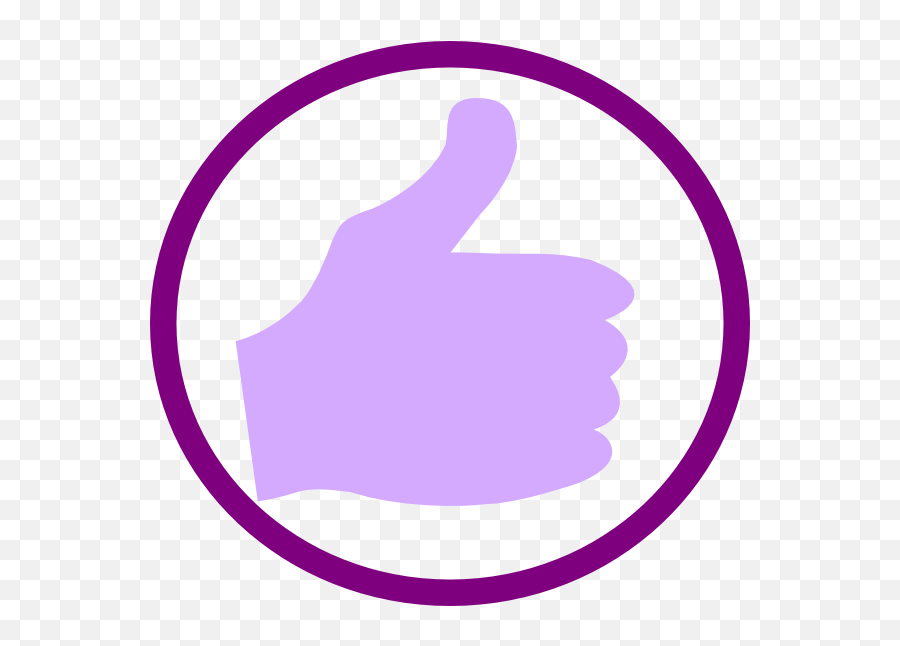 Purple Thumbs Up Png Clipart - Full Size Clipart 299691 Thumbs Up Clipart Purple,Thumbs Up Png