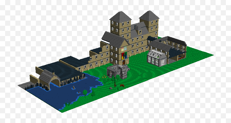 Hogwarts Castle - Lego Licensed Eurobricks Forums Stone Bricks Png,Hogwarts Castle Png