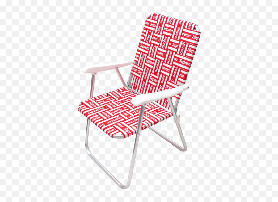 Supreme Lawn Chair Red - Supreme Lawn Chair Red Png,Lawn Chair Png