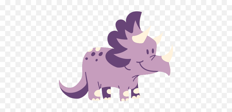 Transparent Png Svg Vector File - Cute Transparent Triceratops,Triceratops Png