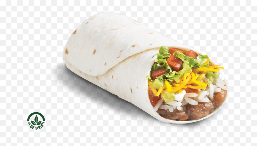 Del Taco - Food Burritos 8 Layer Veggie Burrito Del Taco Png,Burritos Png