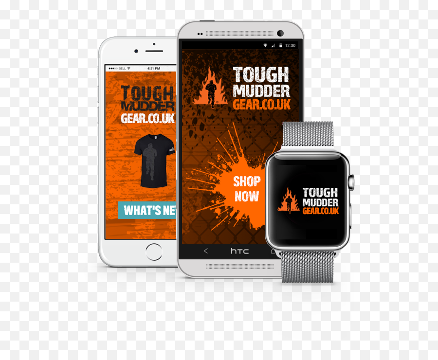 Tough Mudder Ecommerce For Mobile And Desktop - Smartphone Png,Tough Mudder Logos