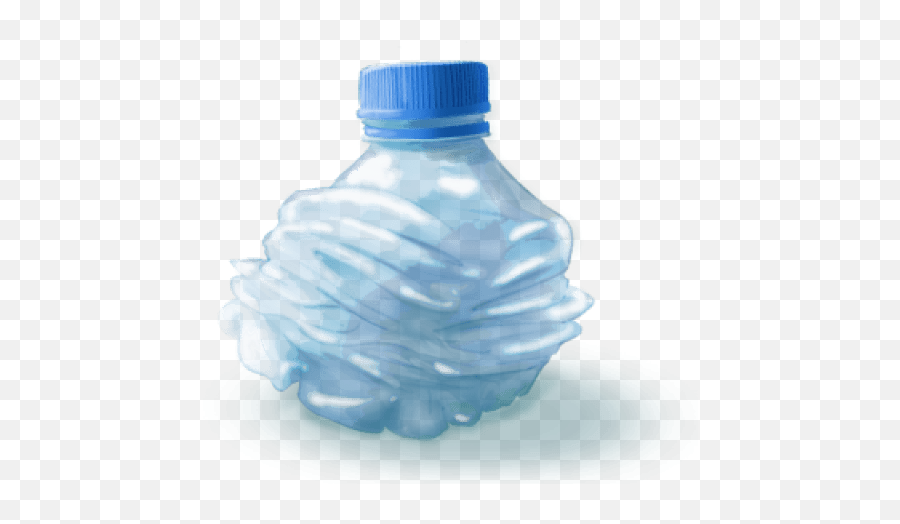 Crushed Water Bottle Transparent Png - Crushed Bottle Png,Water Bottle Png
