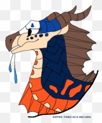 Pixilart - Dipper Pines As Seawing By Imforeveralon Dragon Png,Dipper Pines Png