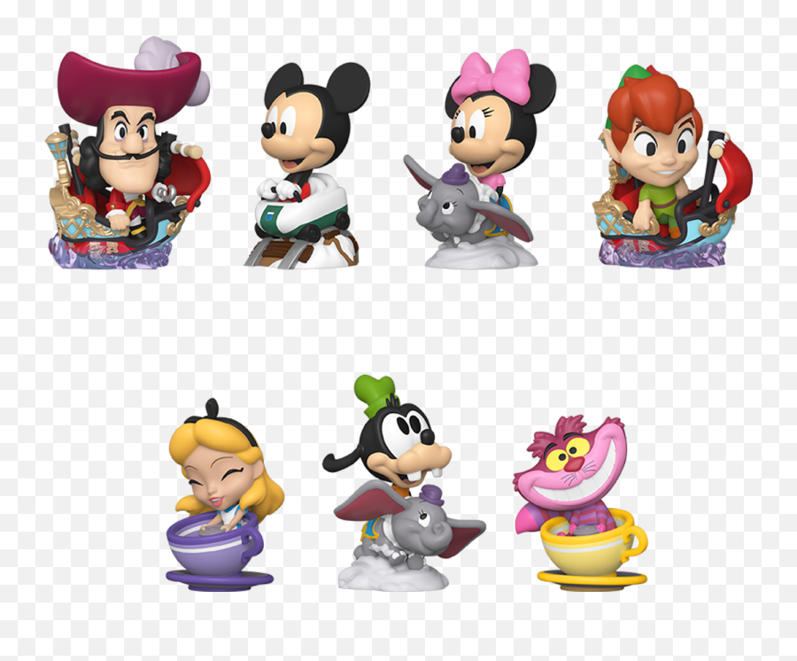 Funko Disneyland Resort 65th Anniversary Mini Vinyl - Disneyland 65th Anniversary Funko Minis Png,Captain Hook Png