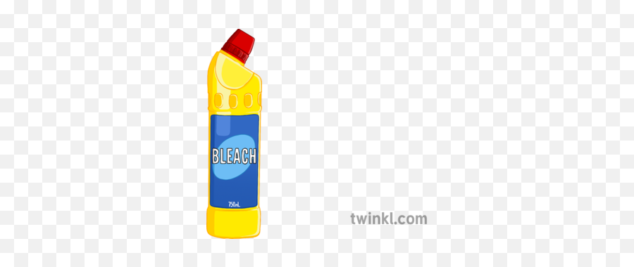 Bleach Bottle Illustration - Twinkl Household Supply Png,Bleach Logo Transparent