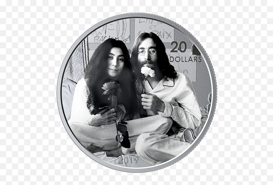 1 Oz Pure Silver Coin - Give Peace A Chance Mintage 9999 Give Peace A Chance Coin Png,John Lennon Png