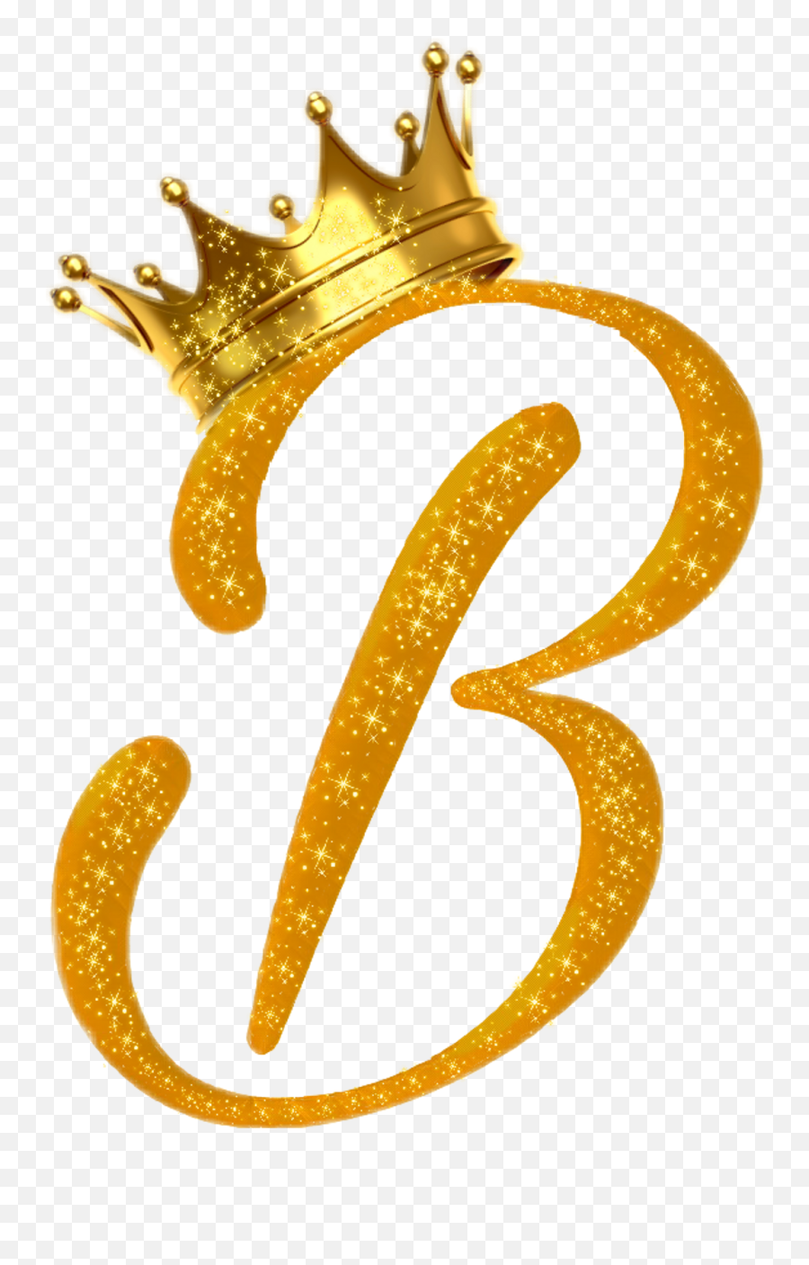 Download Letters Letter B Gold Crown Royal Clip Library - Gold Letter B With Crown Png,Gold Crown Transparent Background