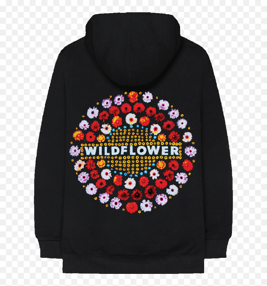 Wildflower Black Hoodie - 5 Seconds Of Summer Wildflower Png,5sos Png