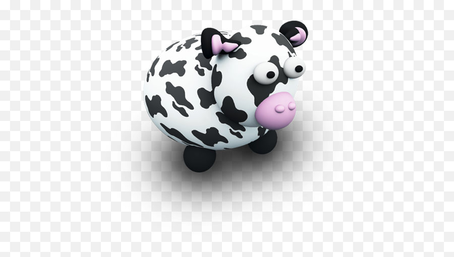 Cute Cow Icon Png Clipart Image - Free Icons,Cow Icon