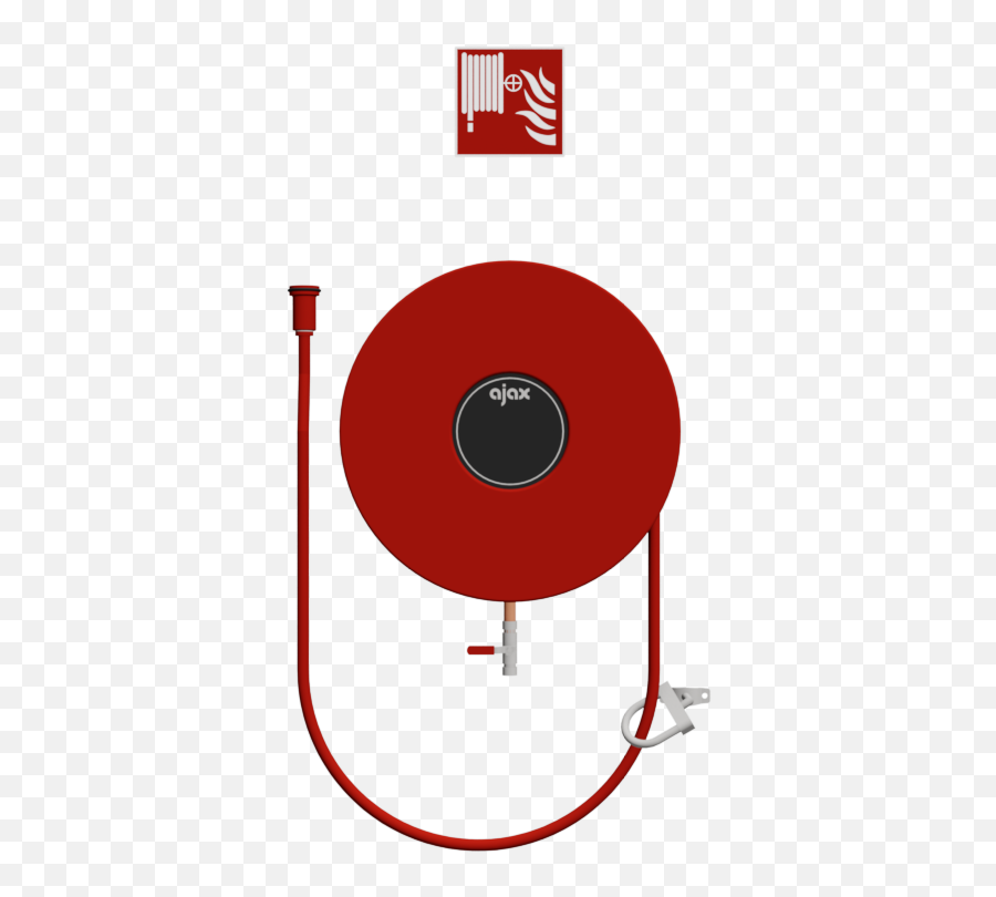 Fire Hose Reel Wall Mounted Fixed - Chubb Fire U0026 Security Dot Png,Hose Reel Icon