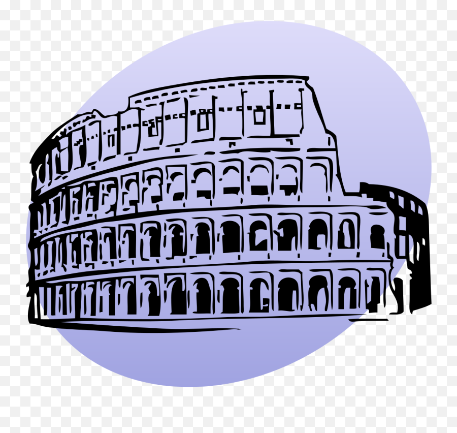 P Icon Colosseum - Rome Building Drawing Png,The Colosseum: An Icon