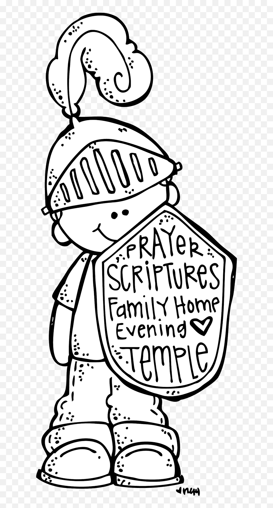 Saints Modern Joyful And Inspiring - Child In Armor Clipart Black And White Png,Printable Orthodox Icon Coloring Pages