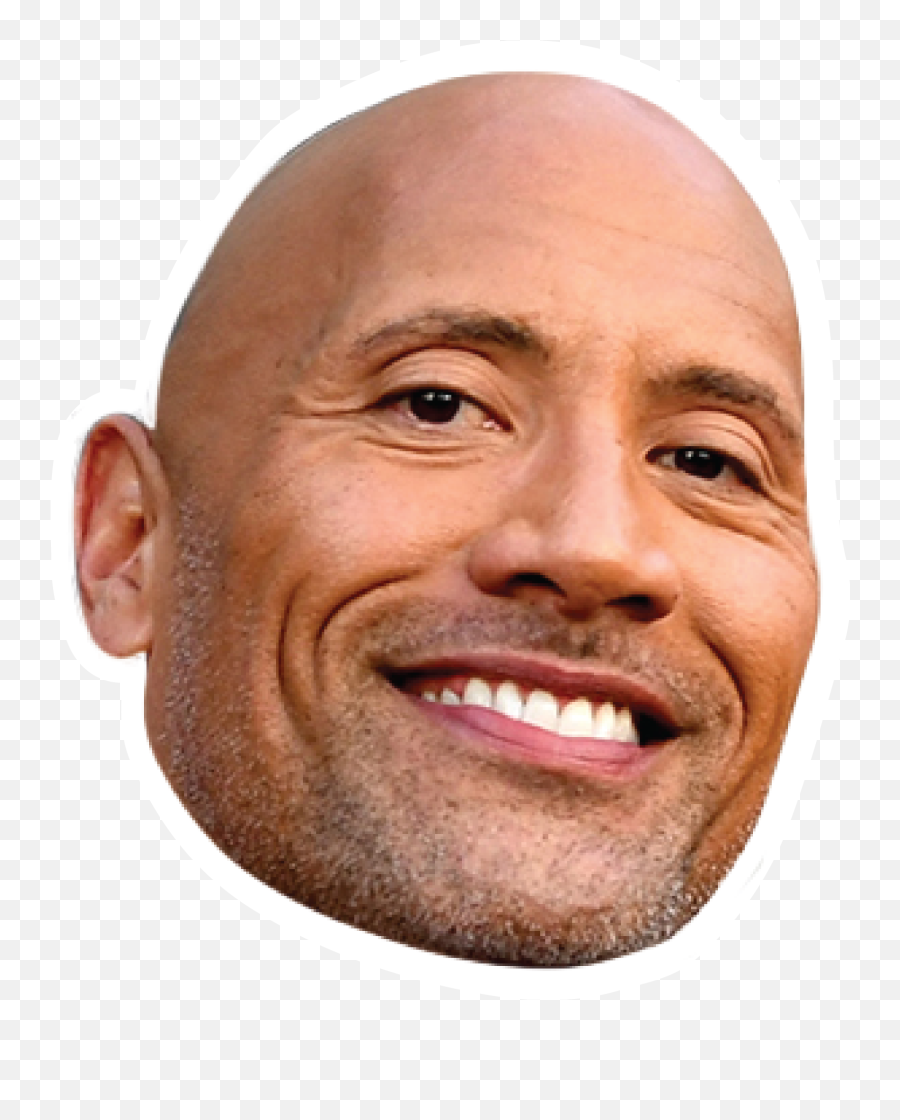 Sobrancelha, Rosto, Dwayne Johnson png transparente grátis