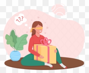 Surprise Icon - Download in Line Style Gift png