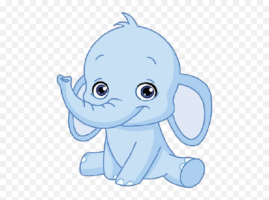 Elephant Images Clipart Free Download - Blue Baby Elephant Clipart Png,Elephant Clipart Transparent Background