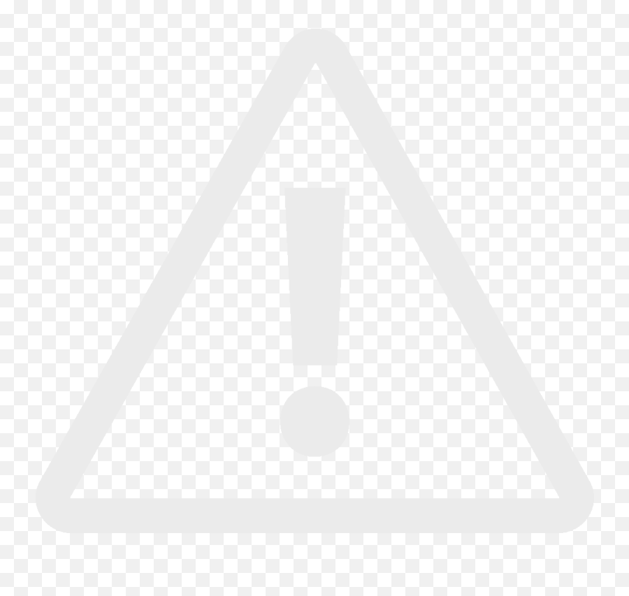 Warning Caution Icon Cutout Png U0026 Clipart Images Citypng - Warning Sign Png White,Warning Icon