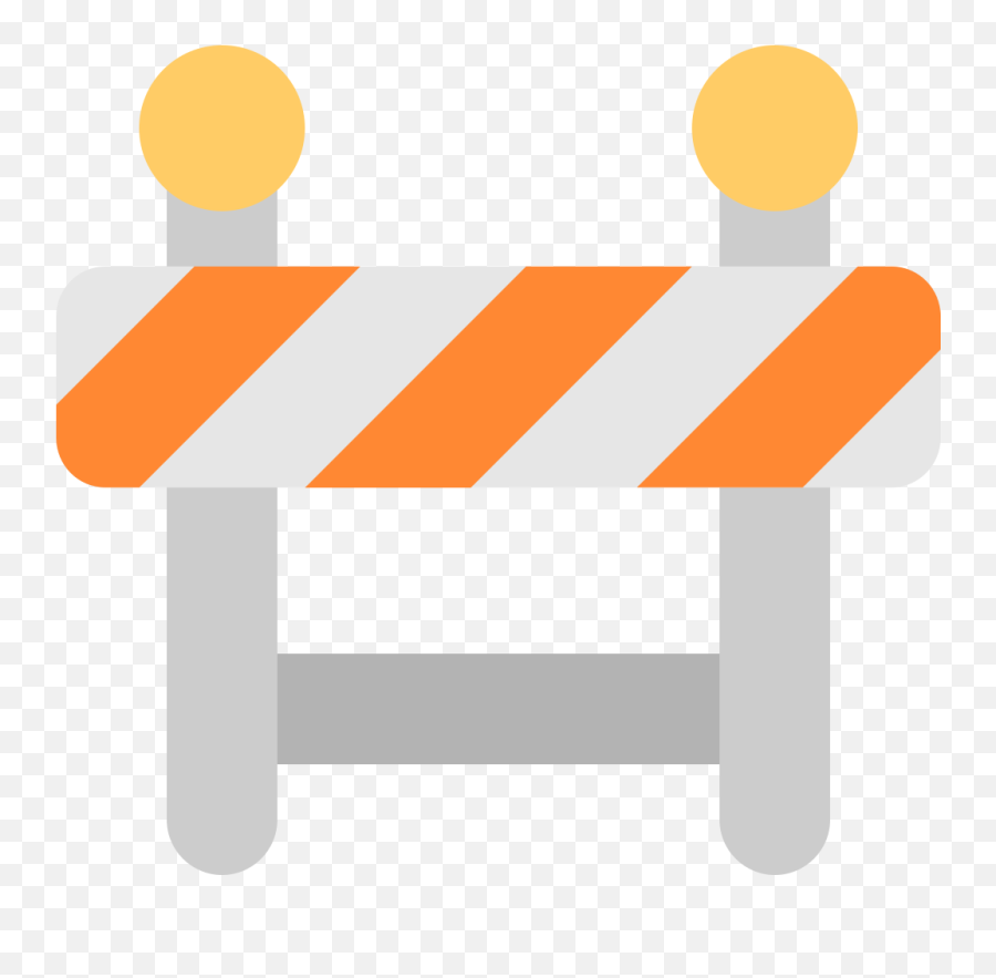 Download Hd Barricade Icon - Road Under Construction Icon Barricade Icon Png,Construction Icon