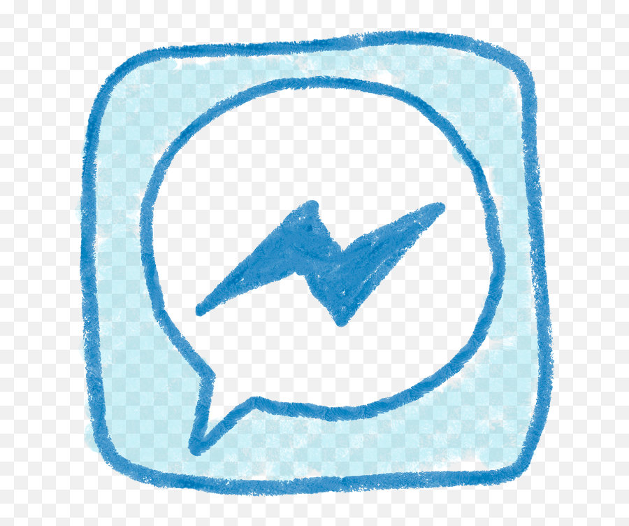 Hand Drawn Sns Icons Vector Png Filesmessenger Icon - Vertical,Sns Icon