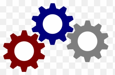 Blue Gear Png Svg Clip Art For Web - Download Art Clipart Gears