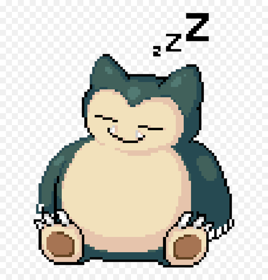 Snorlax Pixel Art Pok Mon - Pokemon Png Download 1024 Transparent Pixel Snorlax,Cute Pokemon Png