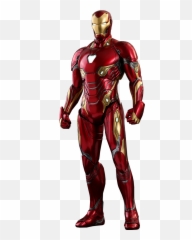 Iron Man Mark L Figure By Hot Toys - Iron Man Mk 50 Png,Iron Man Helmet Png