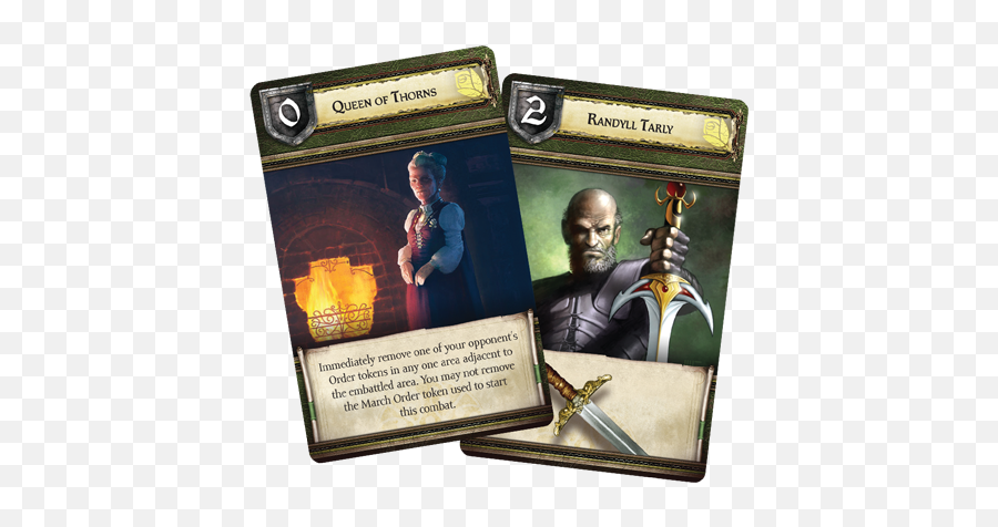 The Great Housesu0027 Greatest Leaders - Fantasy Flight Games Tyrell Game Of Thrones Board Game Cards Png,Gamehouse Icon Download